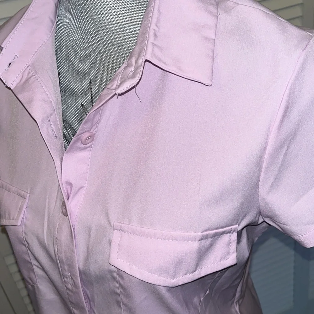 Lavender button down - Picture 1 of 3